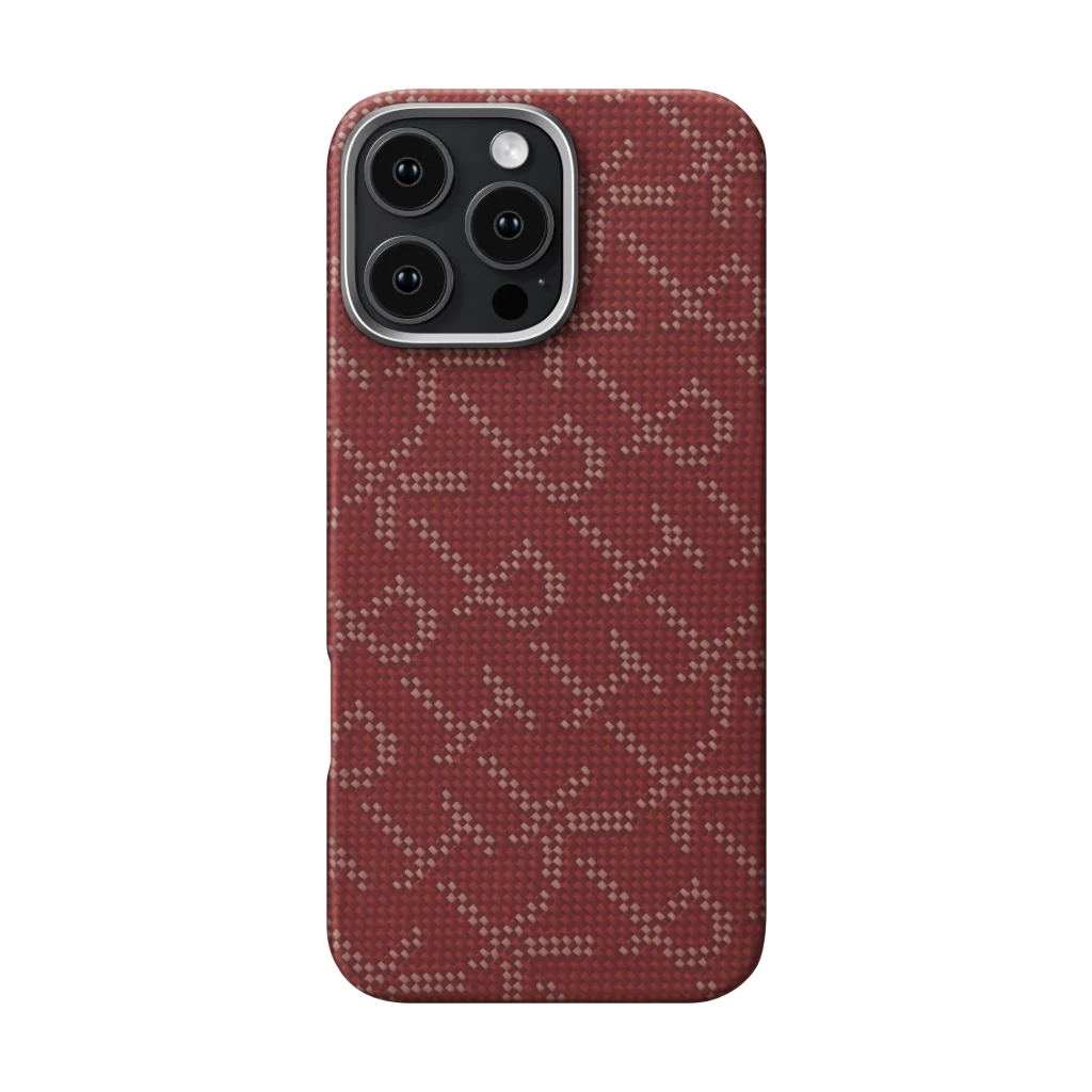 PTK Classic Monogram Tactile Woven Case для iPhone 16