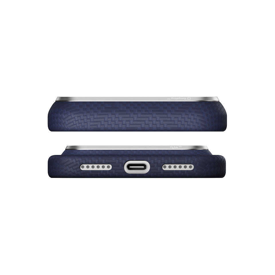 PTK Weaving - Sapphire Blue (PitaTap™) Edge Case for iPhone 18 Pro Max