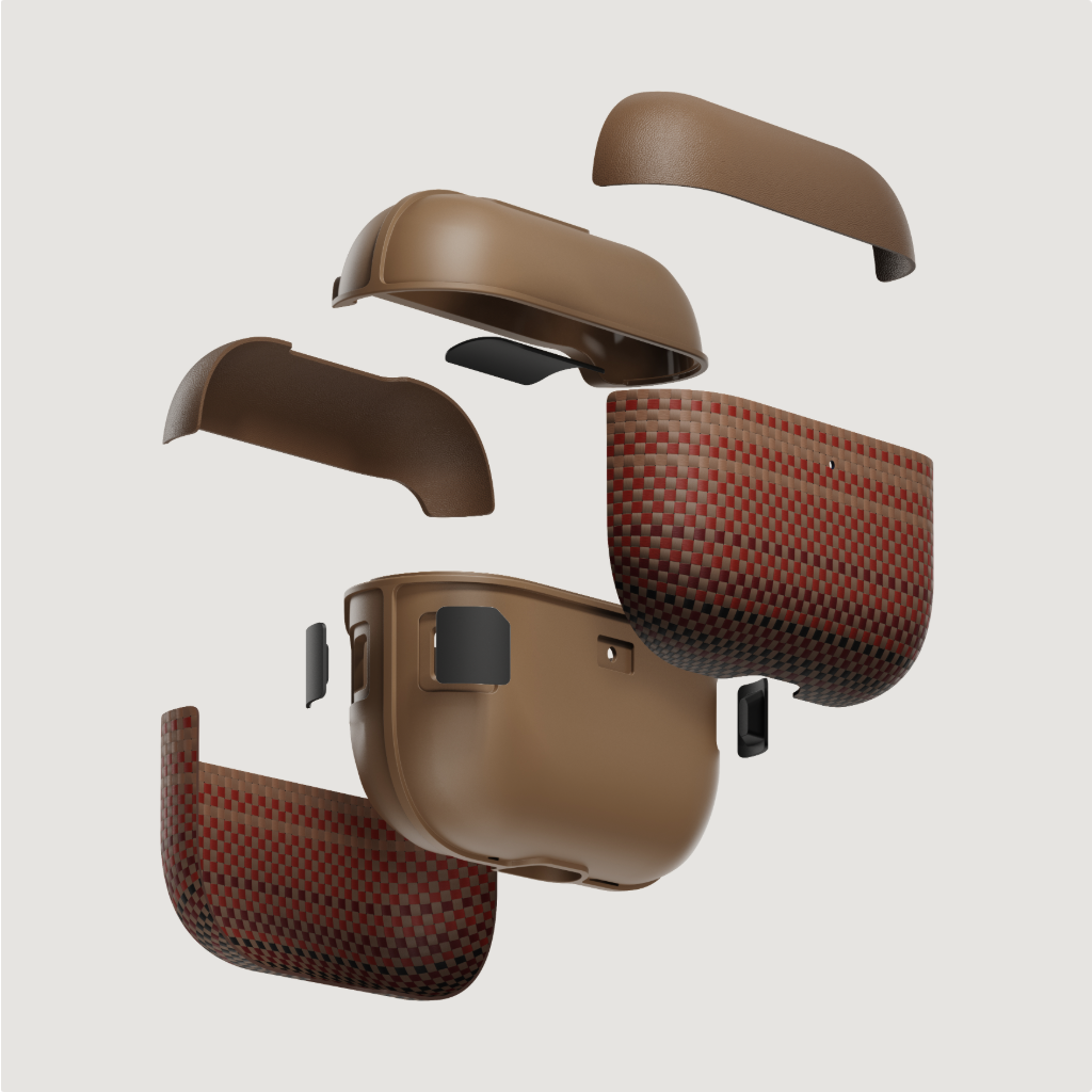 Чехол PITAKA для AirPods Pro 3 — Sunset