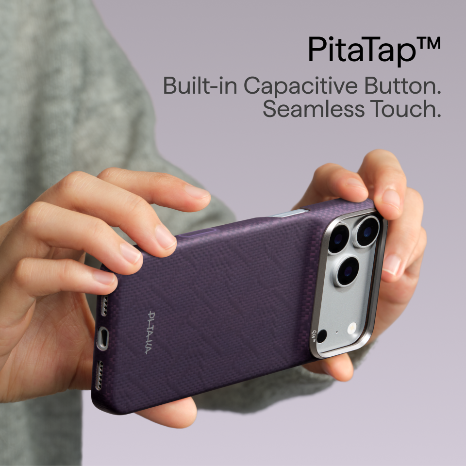 PTK Weaving - Charoite Purple (PitaTap™) Edge Case for iPhone 18 Pro Max