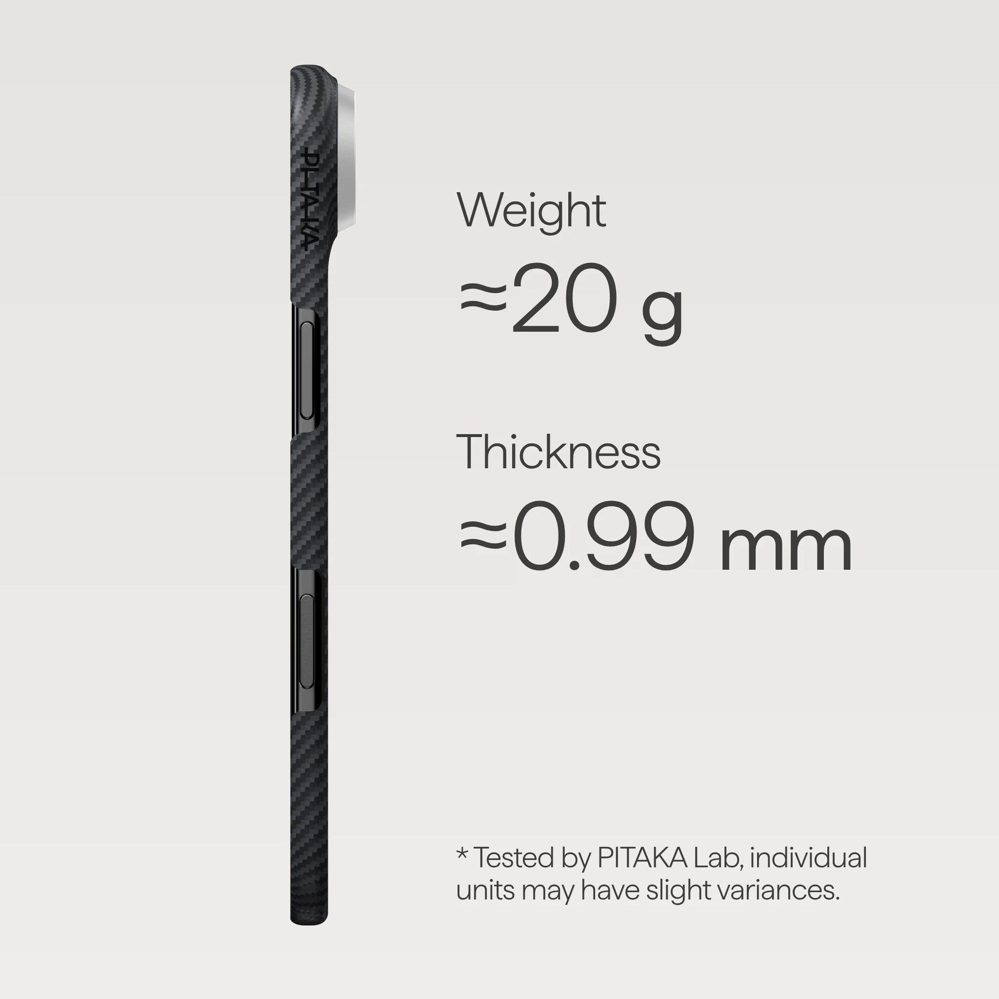iPhone Air Edge Case Black/Grey
