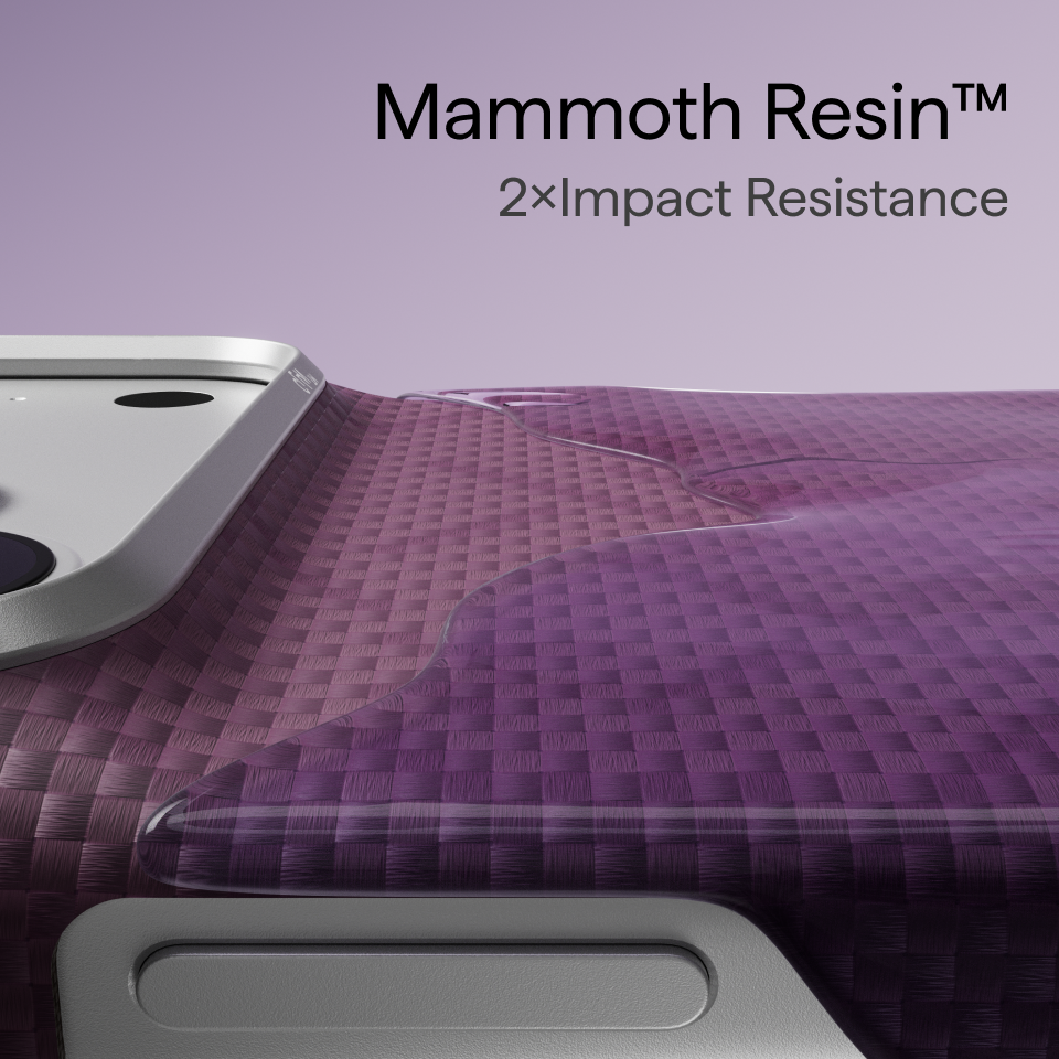 PTK Weaving - Charoite Purple (PitaTap™) Edge Case for iPhone 18 Pro Max