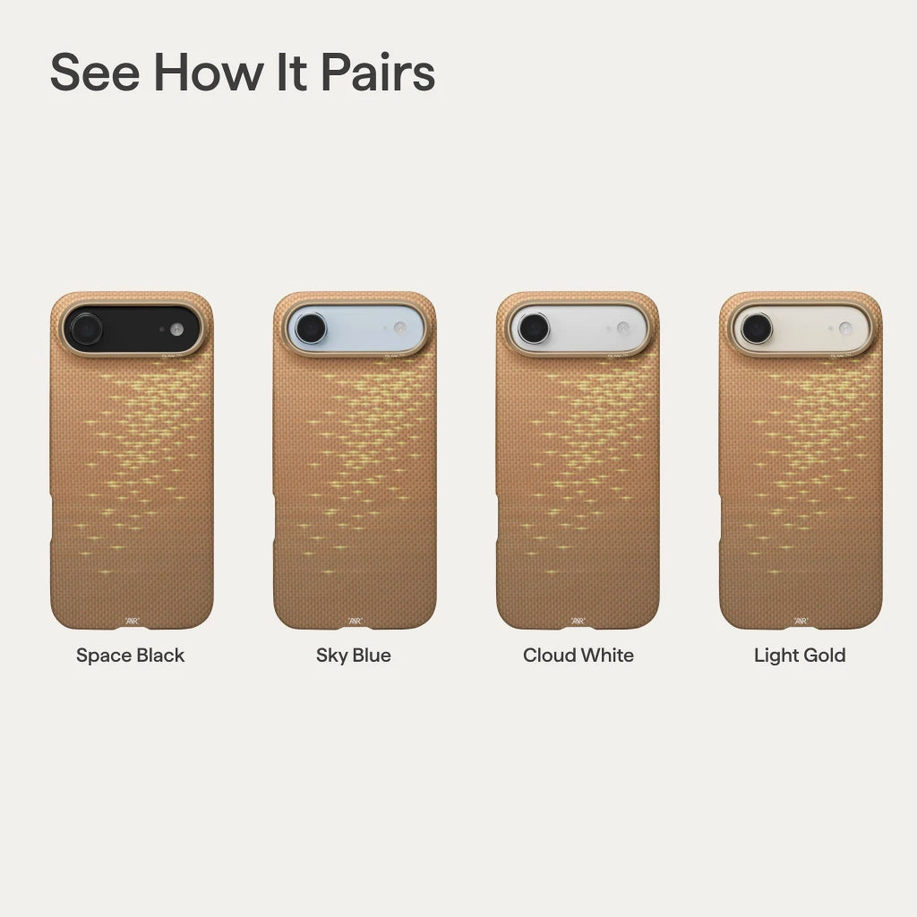 iPhone Air Edge Case Golden Glint