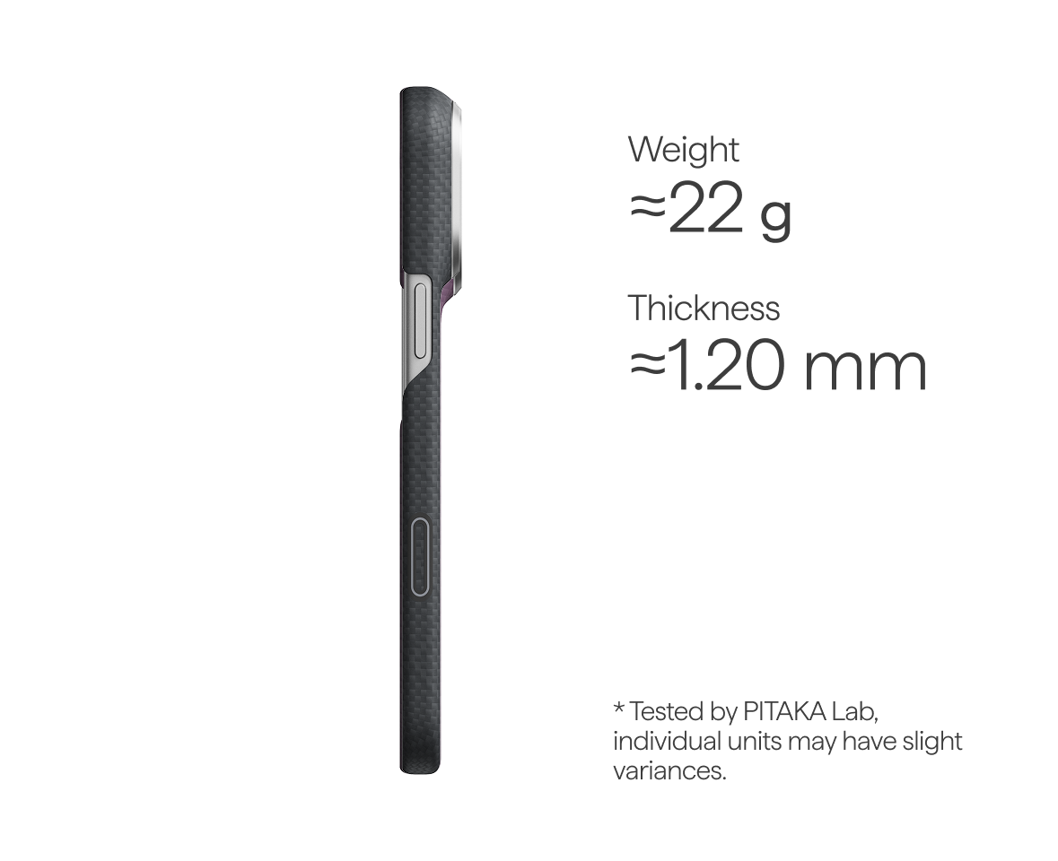 Lava Black (PitaTap™) Edge Case For iPhone 18 Pro