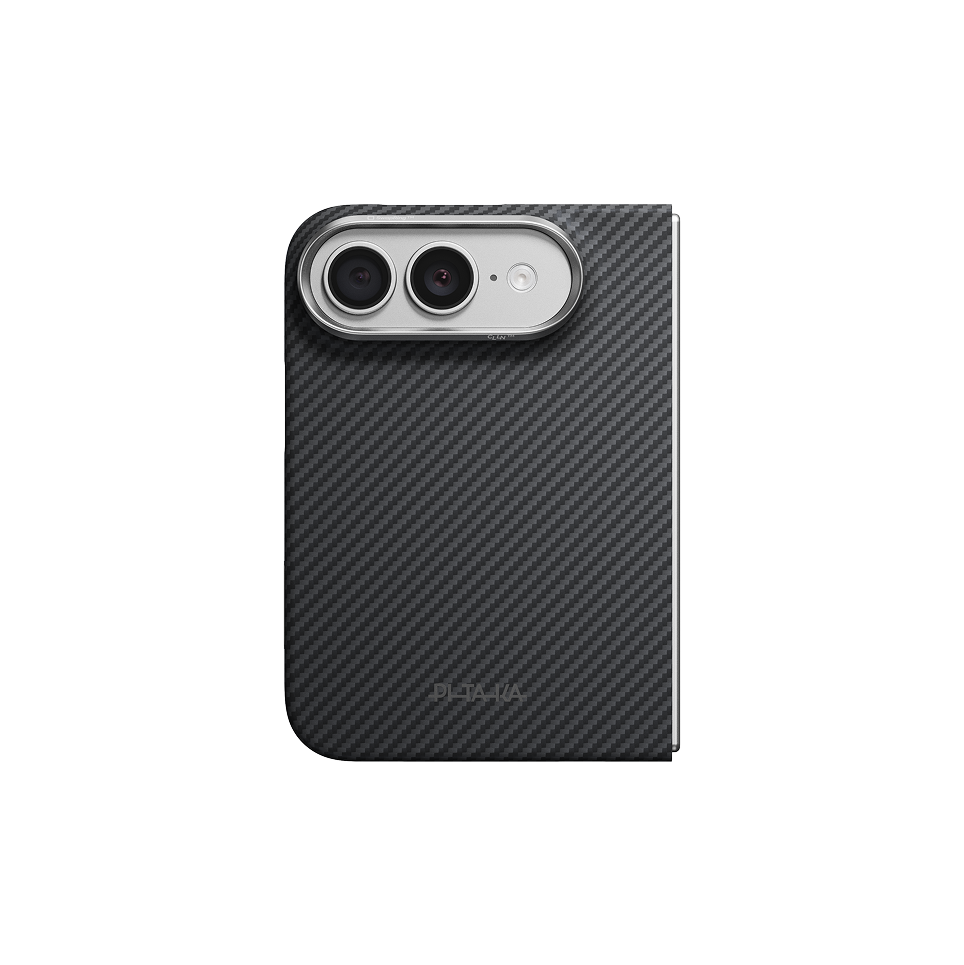 iPhone Duo Edge Case 600D Black/Grey (Twill) (PitaTap™)