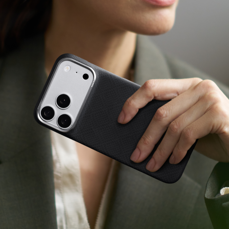 Lava Black (PitaTap™) Edge Case for iPhone 18 Pro Max