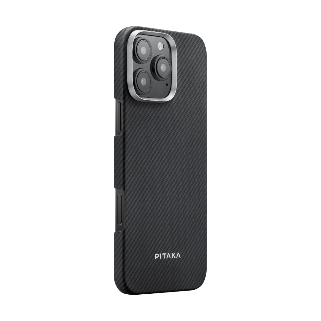 iPhone 16 / iPhone 16 Plus / iPhone 16 Pro / iPhone 16 Pro Max Edge Case 600D Black/Grey