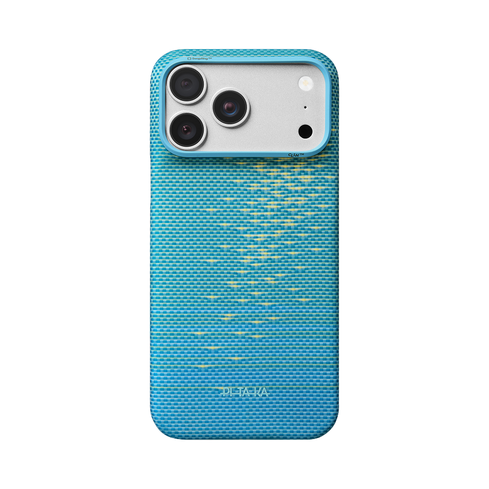 Lucid Blue (PitaTap™) Edge Case for iPhone 18 Pro Max