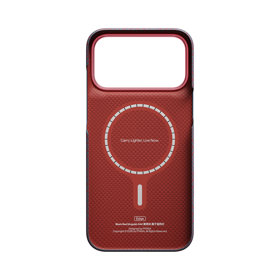 Blue's Red (PitaTap™) Edge Case For iPhone 18 Pro