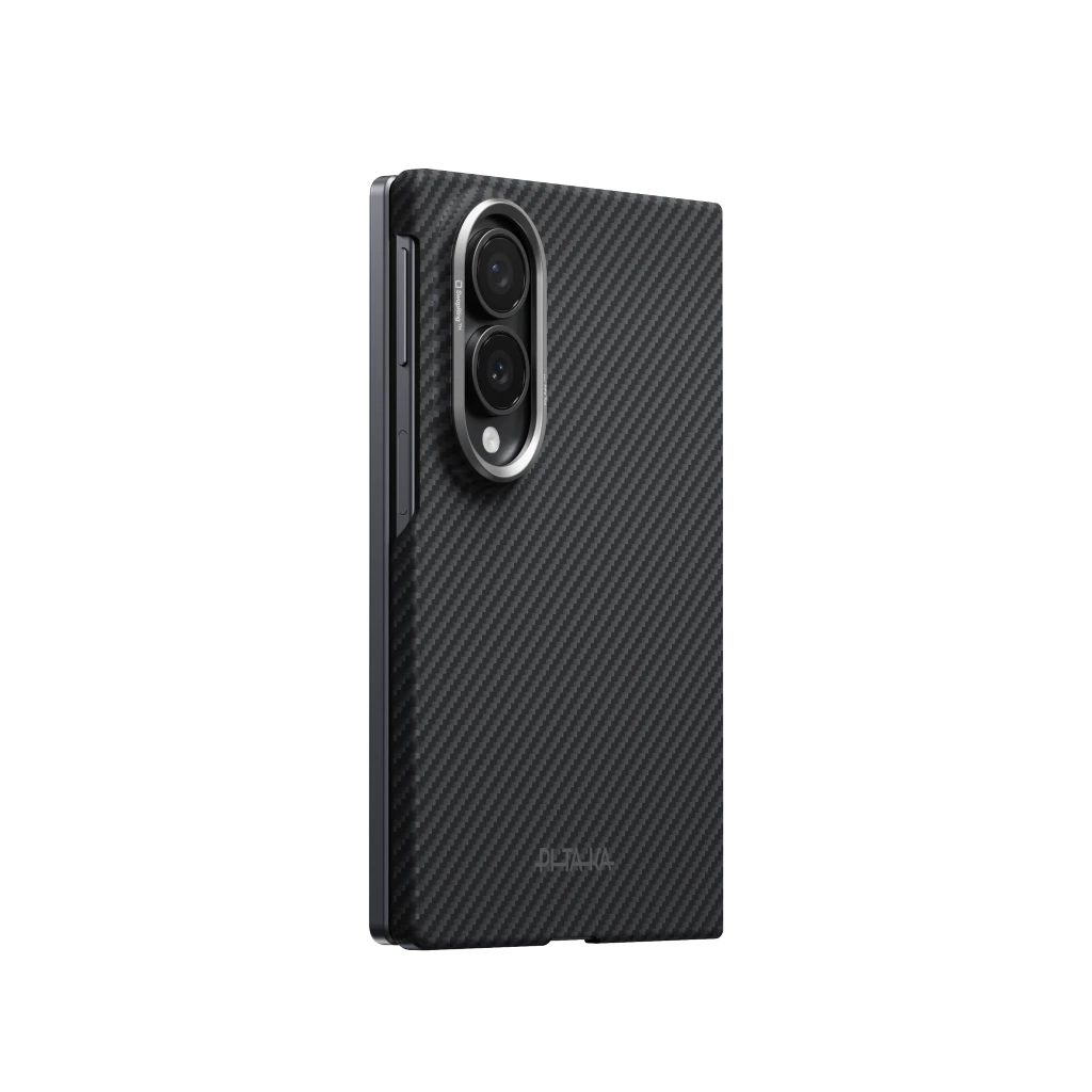 Galaxy Z Fold8 Edge Case 600D Black/Grey (Twill)