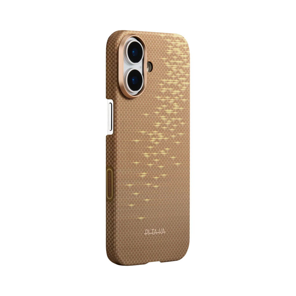 iPhone 17 Edge Case Golden Glint (PitaTap™)