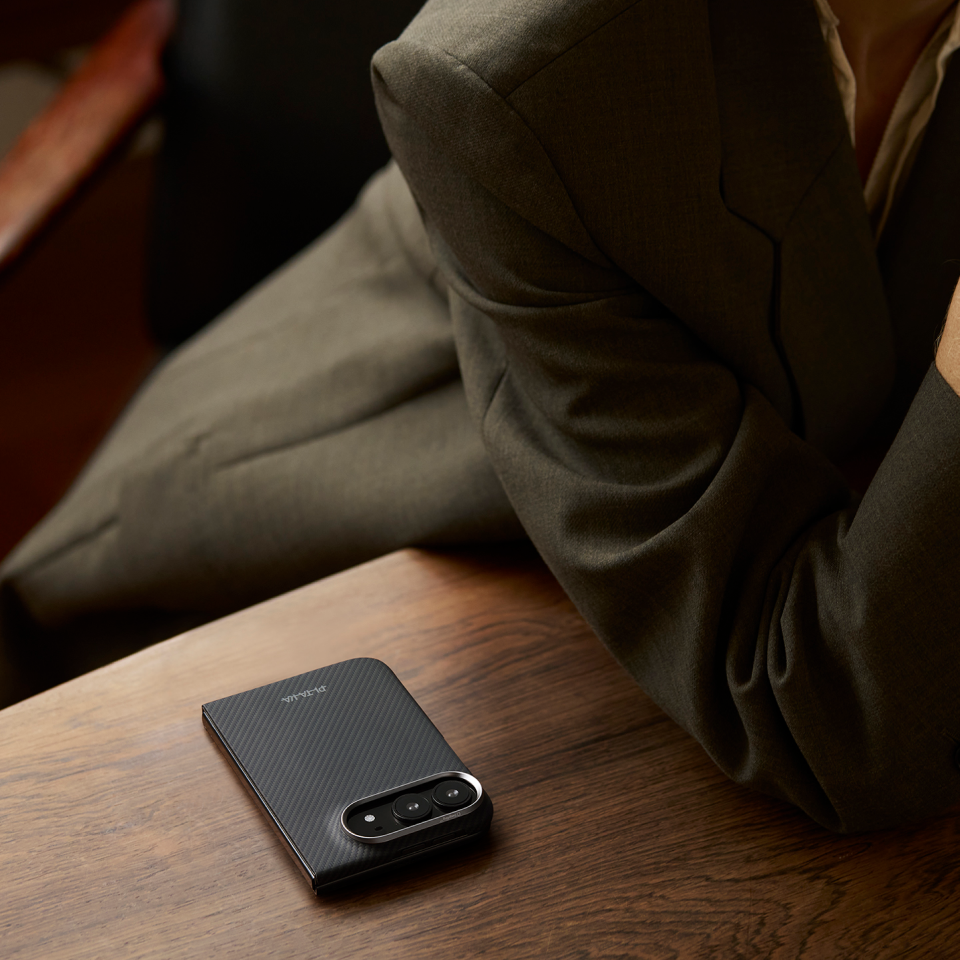 iPhone Duo Edge Case 600D Black/Grey (Twill) (PitaTap™)