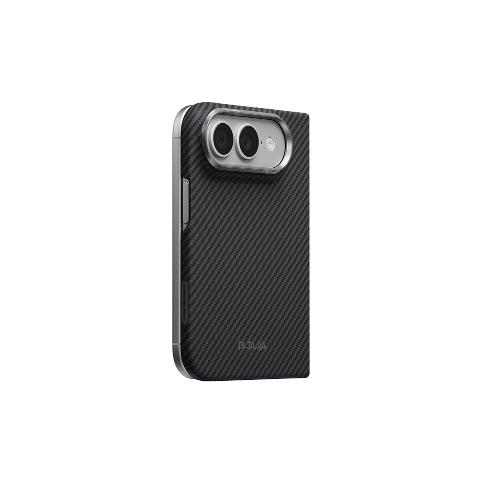 iPhone Duo Edge Case 600D Black/Grey (Twill) (PitaTap™)