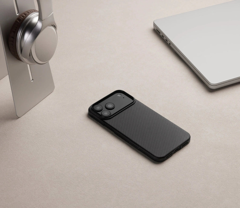 Ultra-Slim Case 600D Black/Grey (Twill) (PitaTap™)
