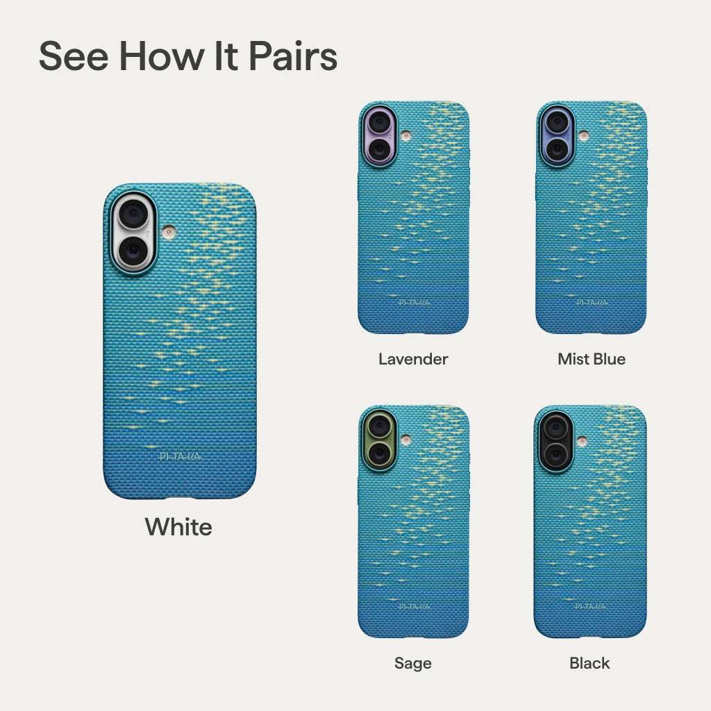 iPhone 17 Edge Case Lucid Blue (PitaTap™)