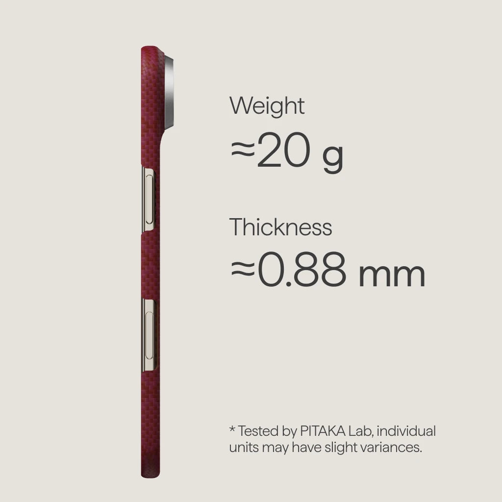 iPhone Air Edge Case Harvard Crimson (PitaTap™)