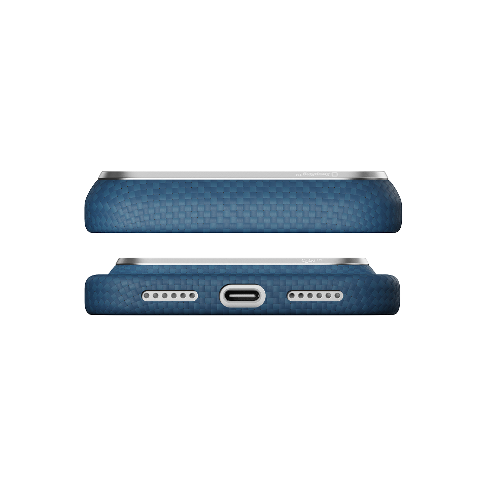 Abyss Blue (PitaTap™) Edge Case For iPhone 18 Pro