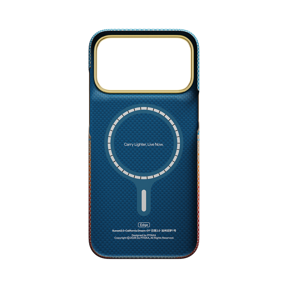 California Dream-01 (PitaTap™) Edge Case for iPhone 18 Pro Max