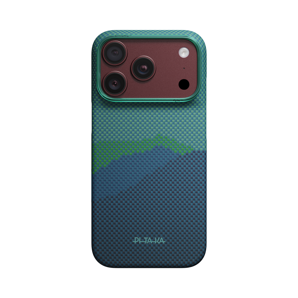 Summer Noon (PitaTap™) Edge Case, Burgundy finish, iPhone 18 Pro