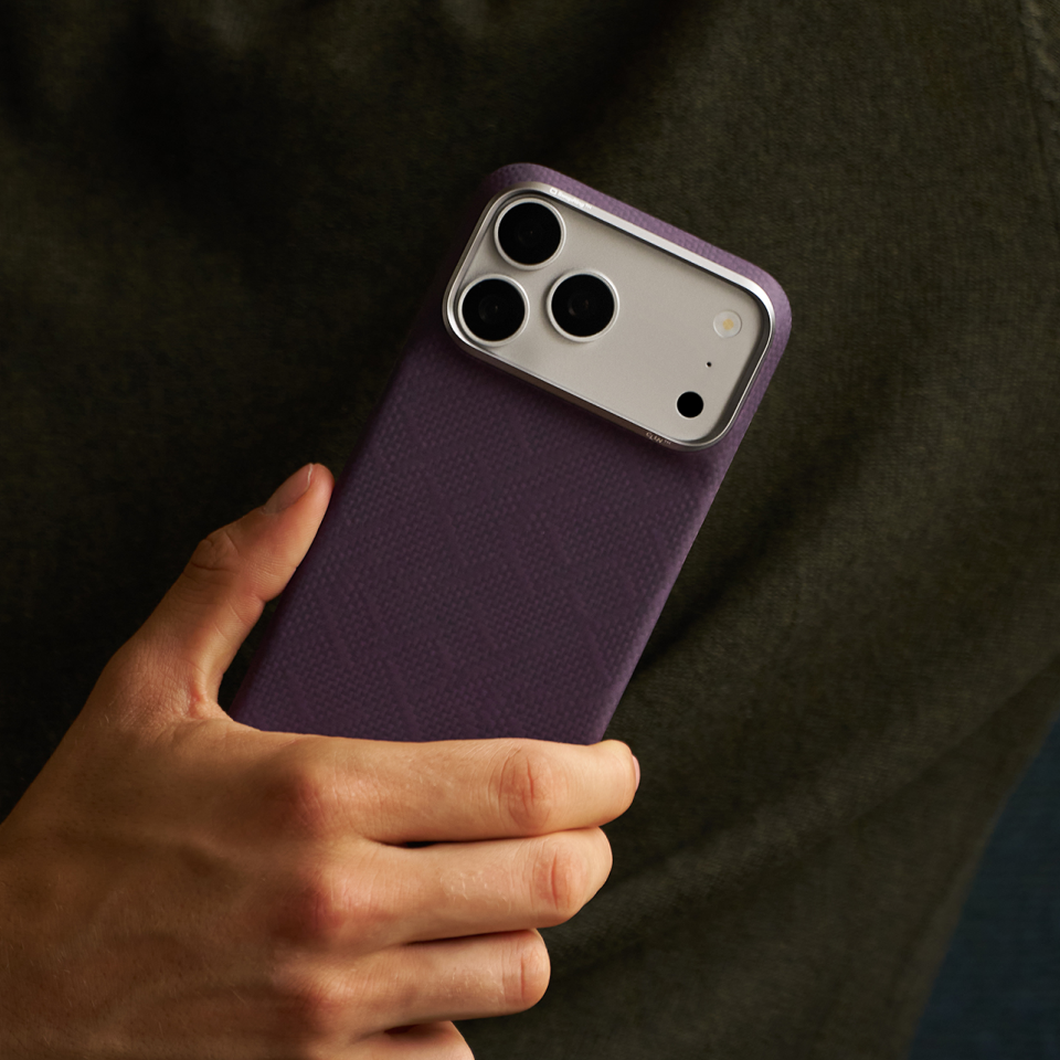 PTK Weaving - Charoite Purple (PitaTap™) Edge Case for iPhone 18 Pro Max