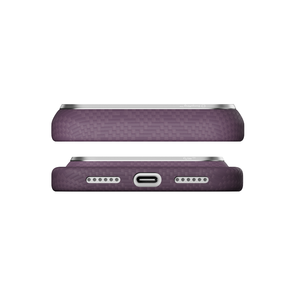 PTK Weaving - Charoite Purple (PitaTap™) Edge Case for iPhone 18 Pro Max