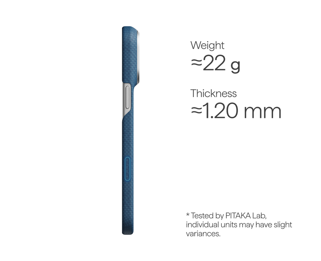 Abyss Blue (PitaTap™) Edge Case For iPhone 18 Pro