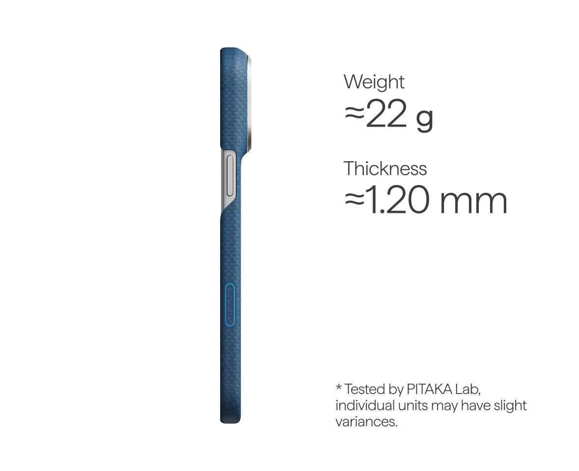 Abyss Blue (PitaTap™) Edge Case For iPhone 18 Pro