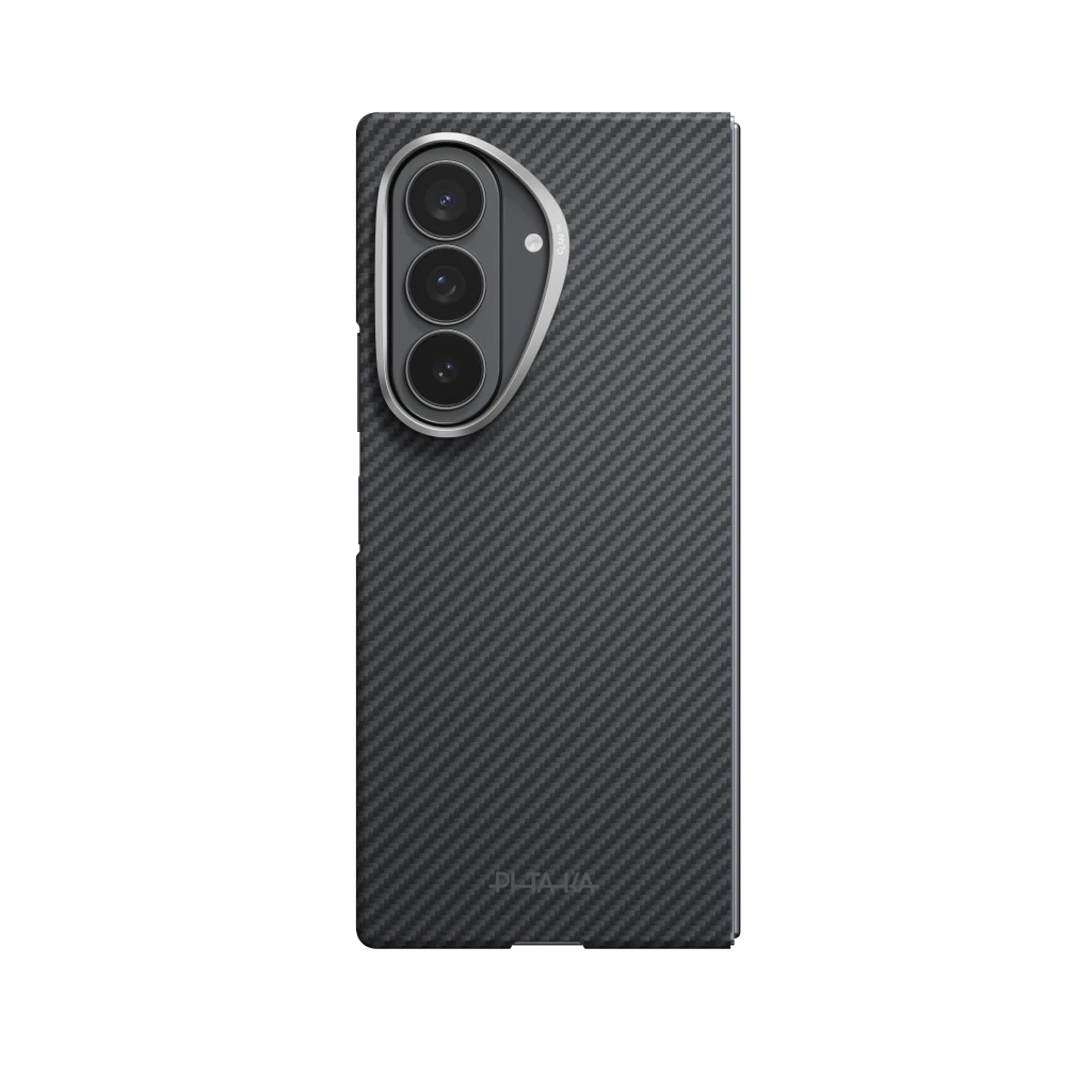 Galaxy Z Fold8 Ultra Edge Case 600D Black/Grey (Twill)