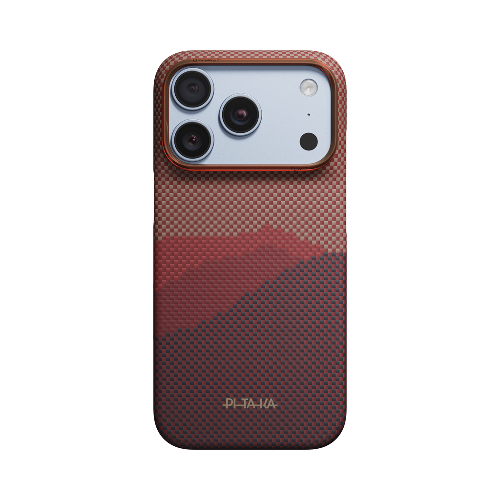 Autumn Dusk (PitaTap™) Edge Case, Glacier finish, iPhone 18 Pro