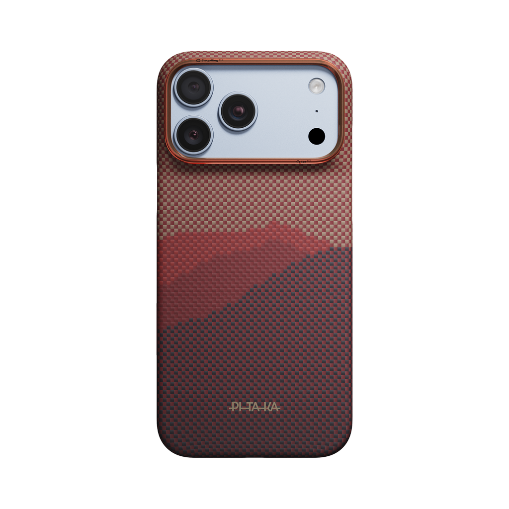 Autumn Dusk (PitaTap™) Edge Case, Glacier finish, iPhone 18 Pro Max