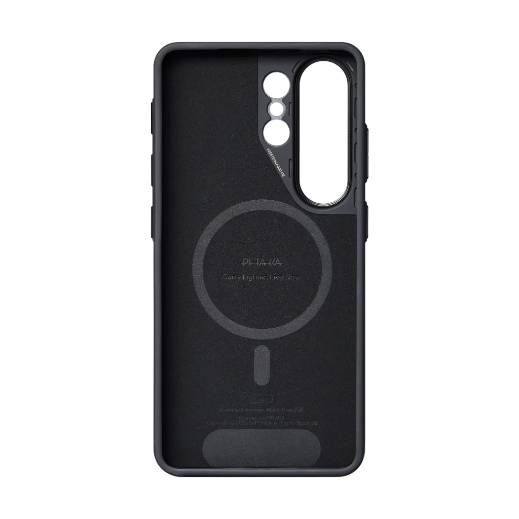 Samsung Galaxy S26 Ultra Cairn Case 600D Black/Grey (Twill) (Aaron Button)