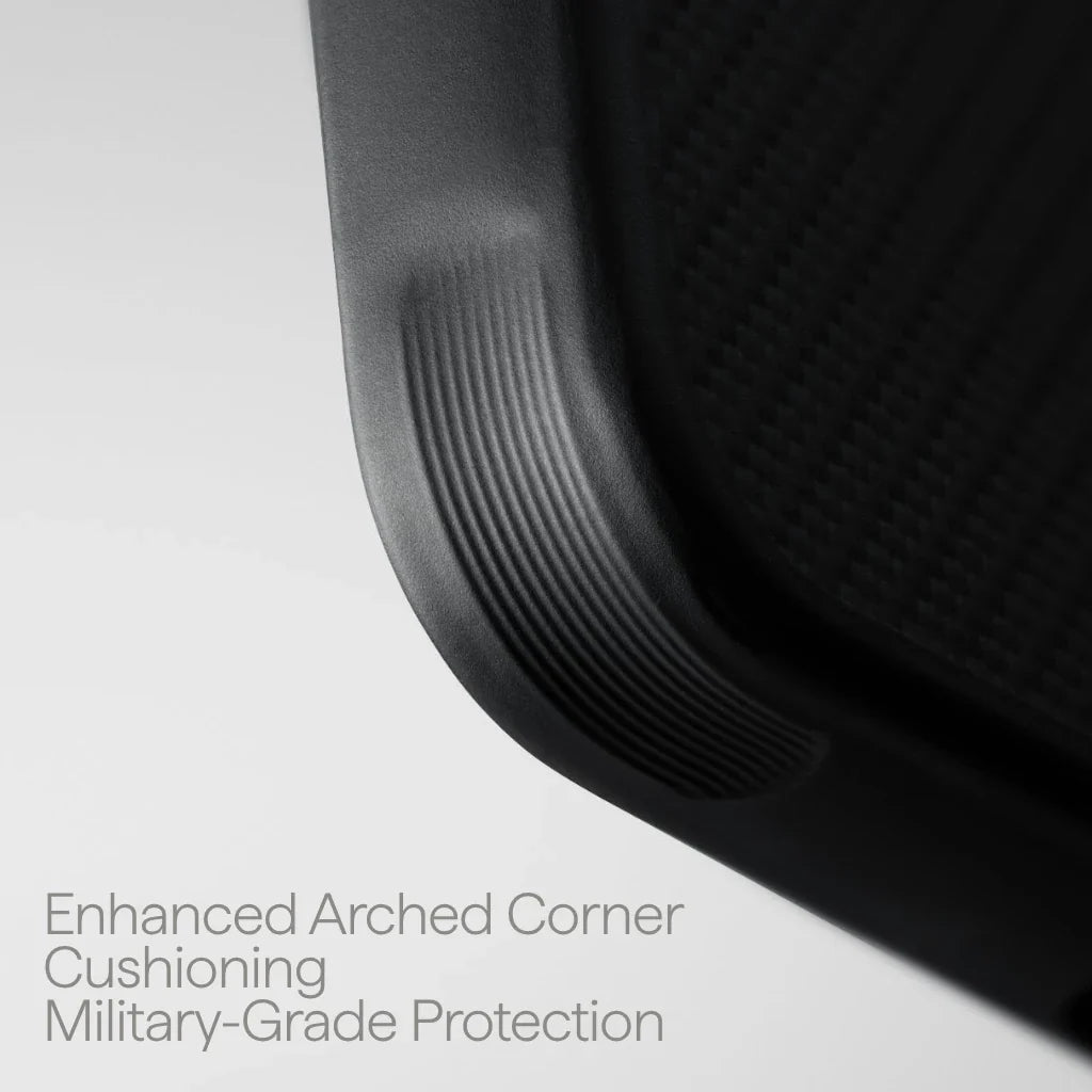 Samsung Galaxy S26 Ultra Cairn Case 600D Black/Grey (Twill) (Aaron Button)