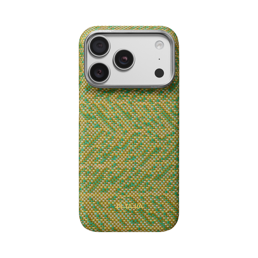 iPhone 18 Pro Edge Case Surging Awn - silver frame detail