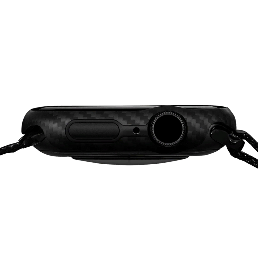 Air Case для Apple Watch Series 10 / 9 / 8 — 46mm · Black/Grey Twill