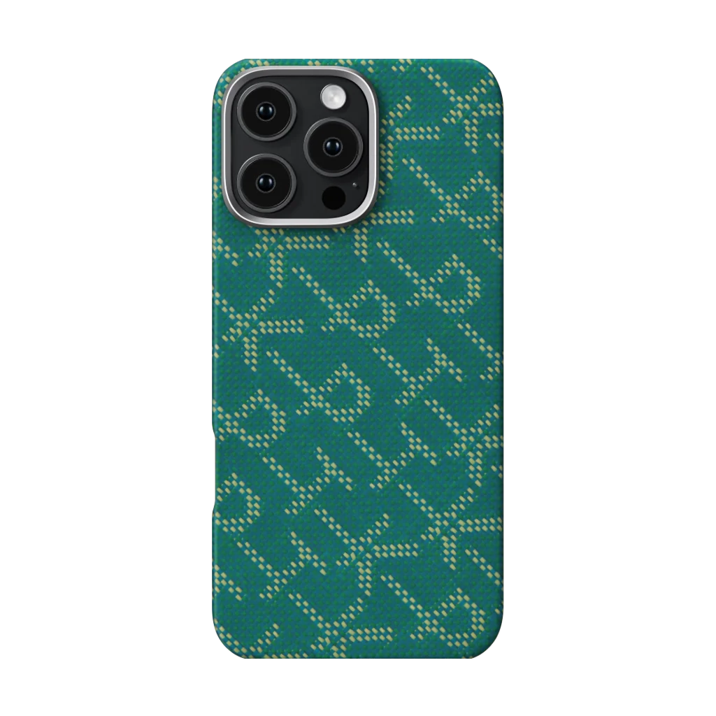 PTK Classic Monogram Tactile Woven Case для iPhone 16