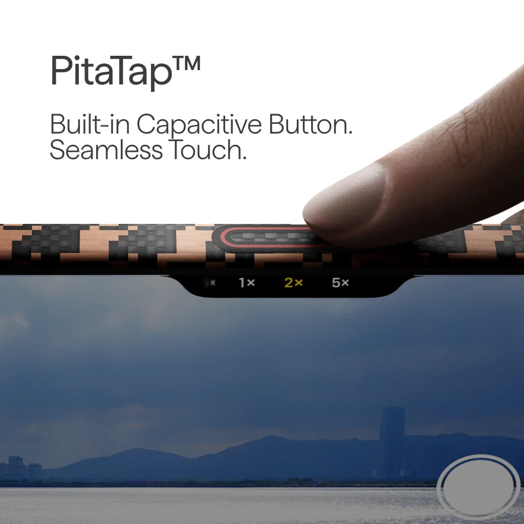 Чехол PITAKA Ebony (PitaTap™) для iPhone 17 Pro / iPhone 17 Pro Max