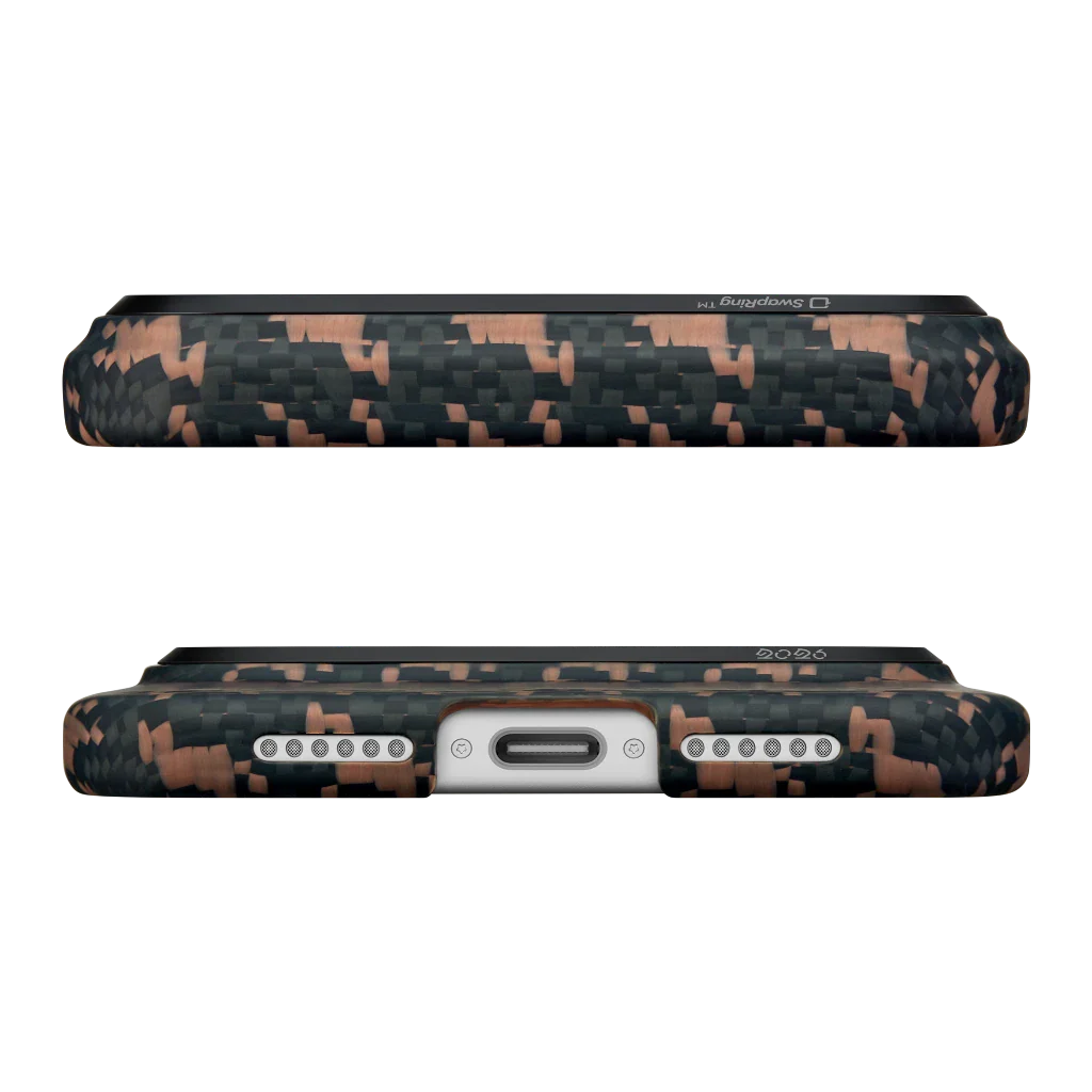 Чехол PITAKA Ebony (PitaTap™) для iPhone 17 Pro / iPhone 17 Pro Max