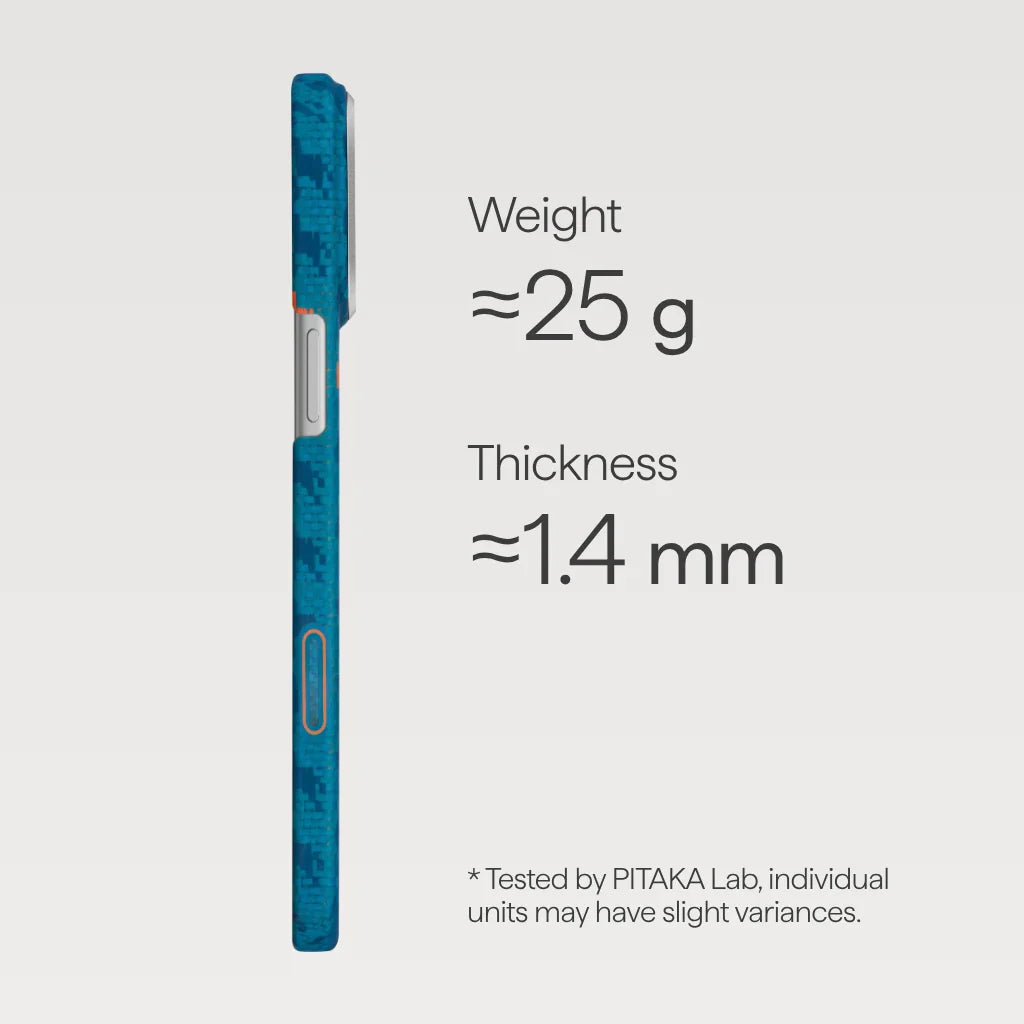 Чехол PITAKA Indigo (PitaTap™) для iPhone 17 Pro / iPhone 17 Pro Max