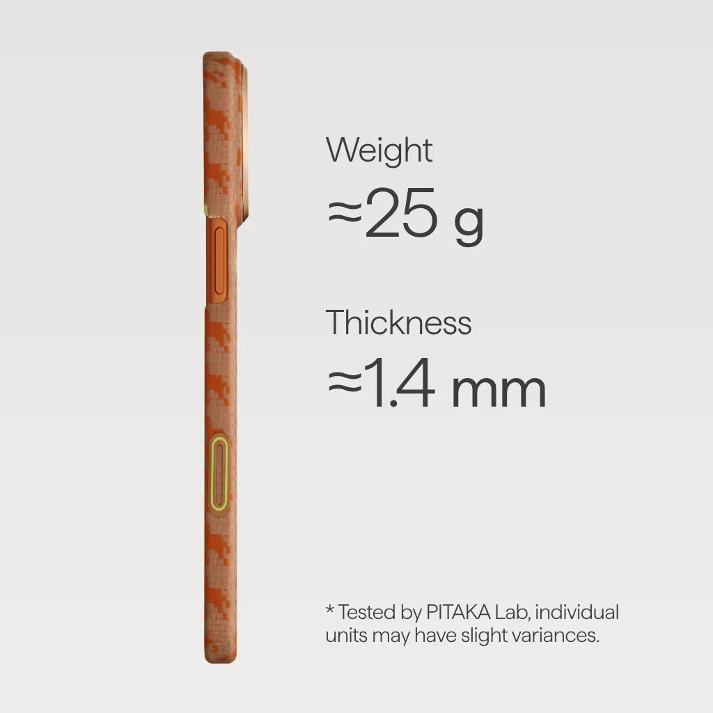 iPhone 17 Edge Case Amber (PitaTap™)