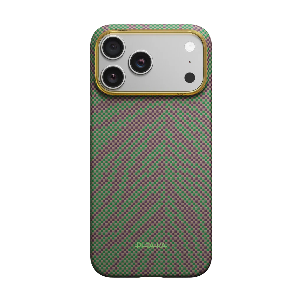 Чехол PITAKA Breath of Veins – Sprout Surge для iPhone 17 Pro / iPhone 17 Pro Max