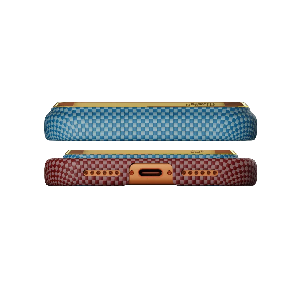 Чехол PITAKA для iPhone 17 Pro / 17 Pro Max Edge Case California Dream-01 (PitaTap™)