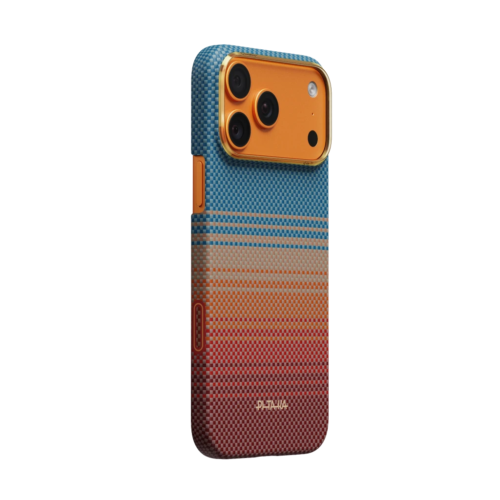 Чехол PITAKA для iPhone 17 Pro / 17 Pro Max Edge Case California Dream-01 (PitaTap™)