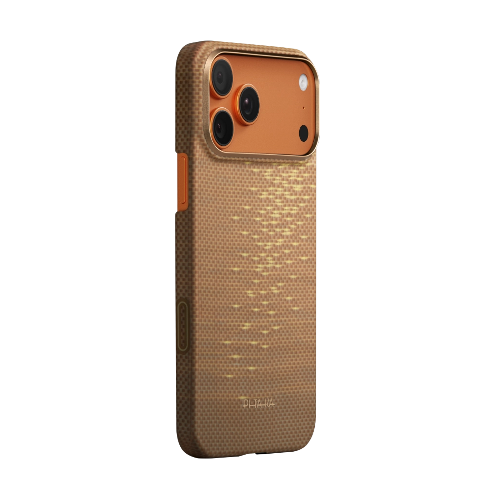 iPhone 17 Pro Edge Case Golden Glint (PitaTap™)