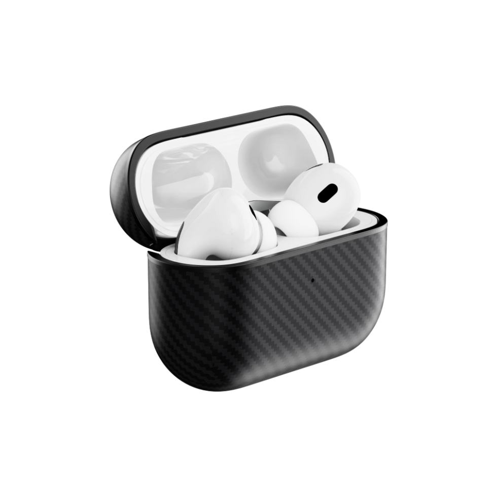 Чехол PITAKA для AirPods Pro / Pro 2 — 600D Black/Grey