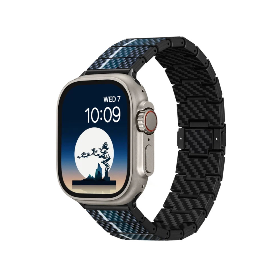 Apple Watch үшін Dreamland ChromaCarbon жолағы