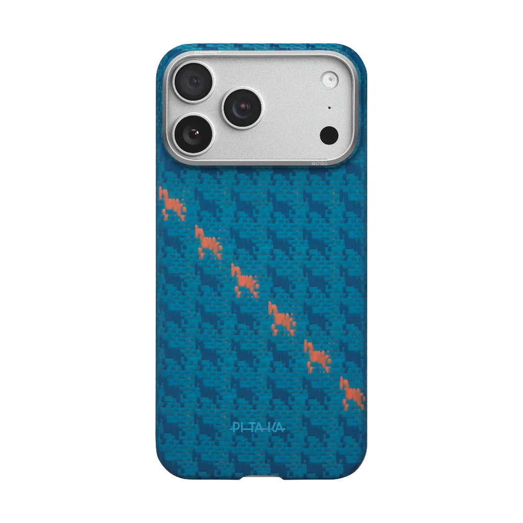 Чехол PITAKA Indigo (PitaTap™) для iPhone 17 Pro / iPhone 17 Pro Max