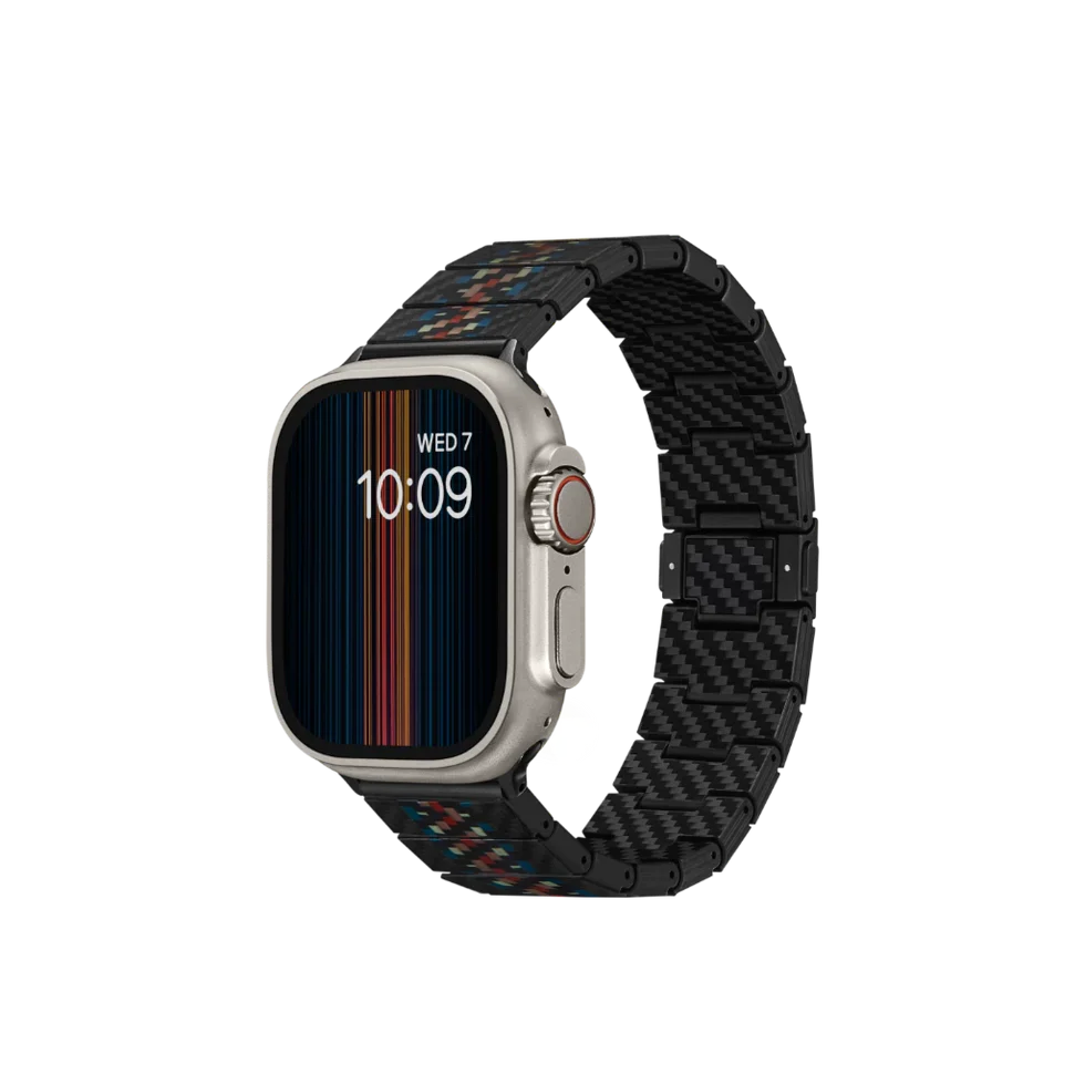 Carbon Fiber Watch Band (Версия Rhapsody) для Apple Watch